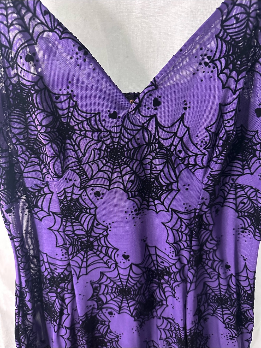NEW Wax Poetic Spiderweb dress XL - Picture 4 of 10